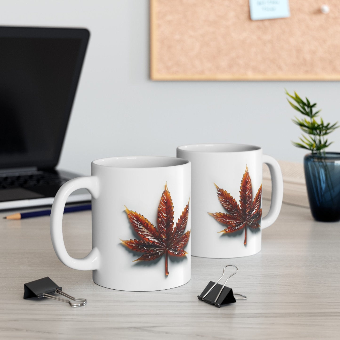 SHATTER WAX LEAF - WEED WAX Coffee Mug (11oz)
