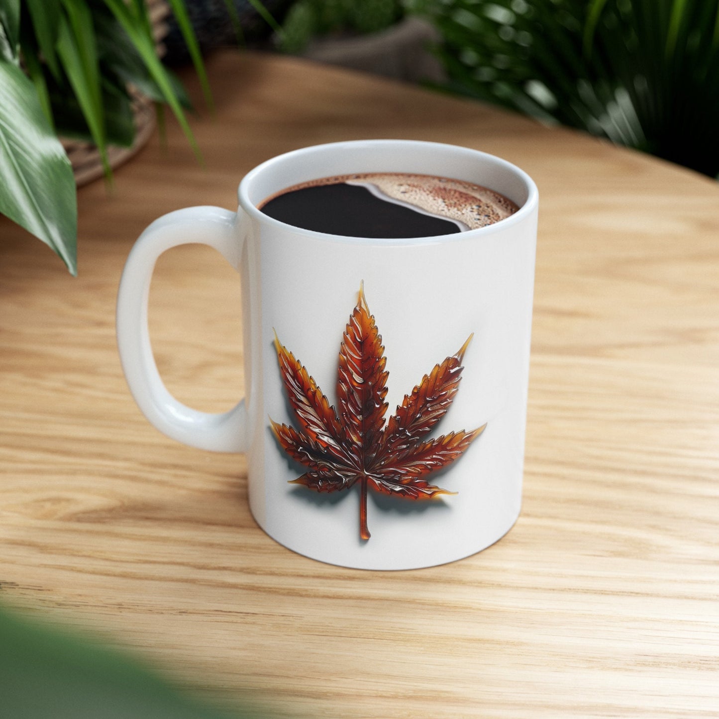 SHATTER WAX LEAF - WEED WAX Coffee Mug (11oz)