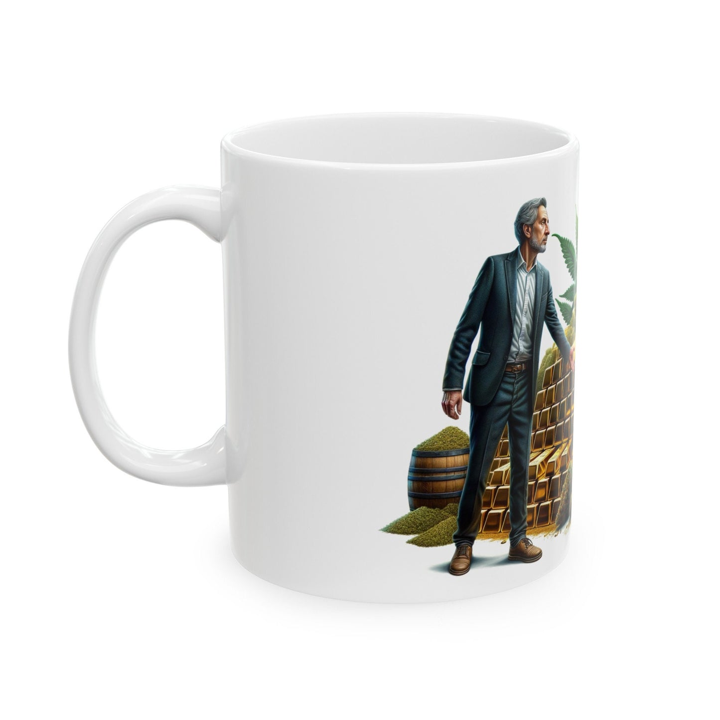 GOLD and WEED - Weed Coffee Mug (11oz)