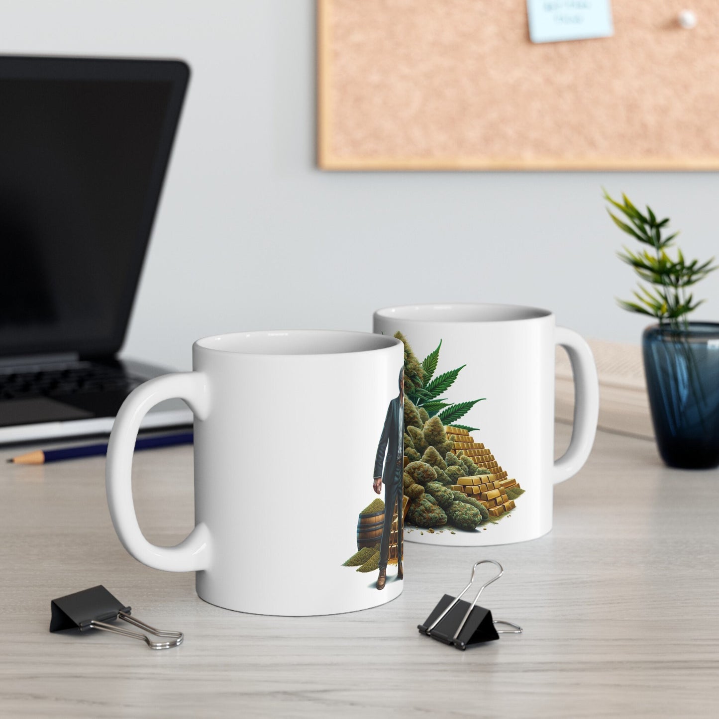 GOLD and WEED - Weed Coffee Mug (11oz)