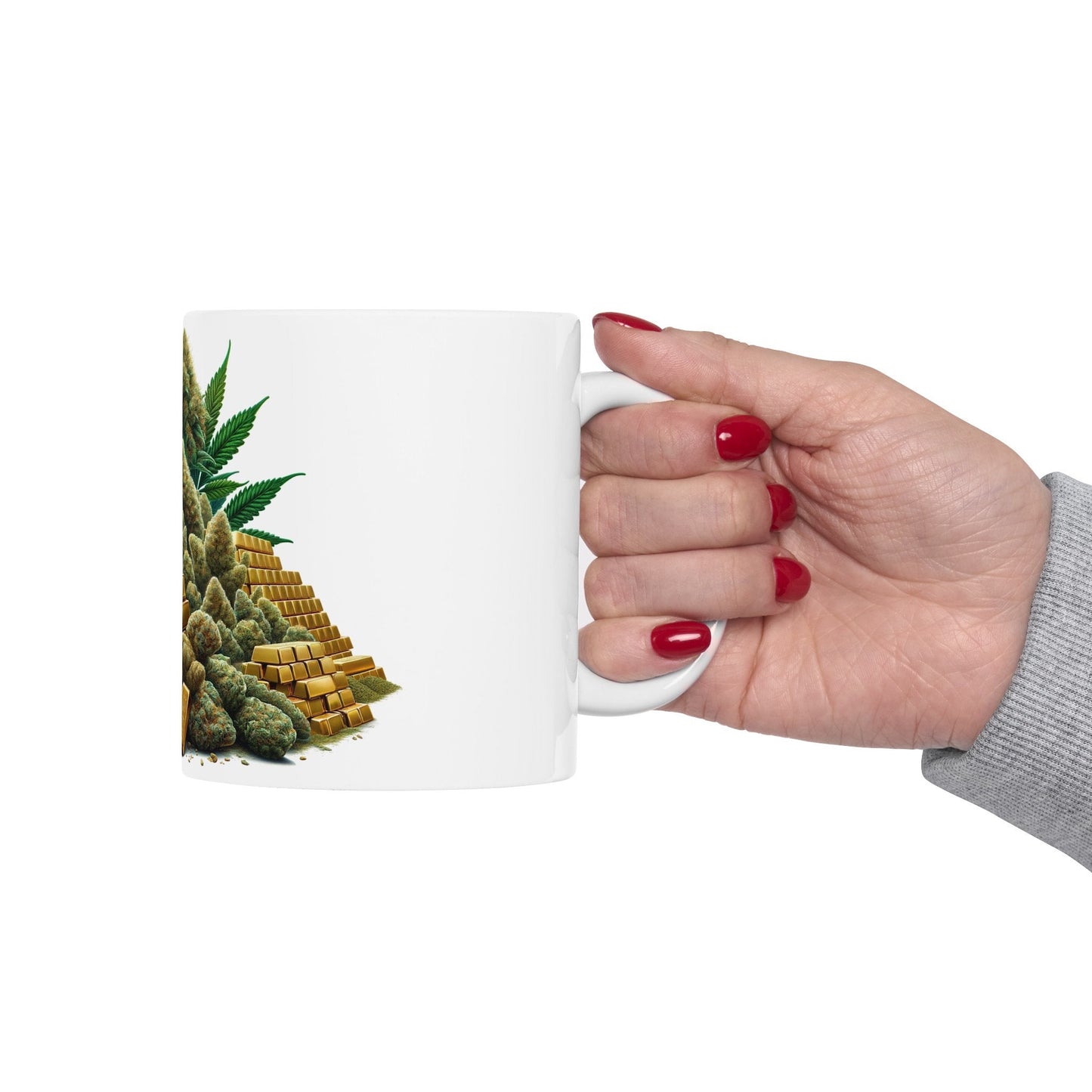 GOLD and WEED - Weed Coffee Mug (11oz)