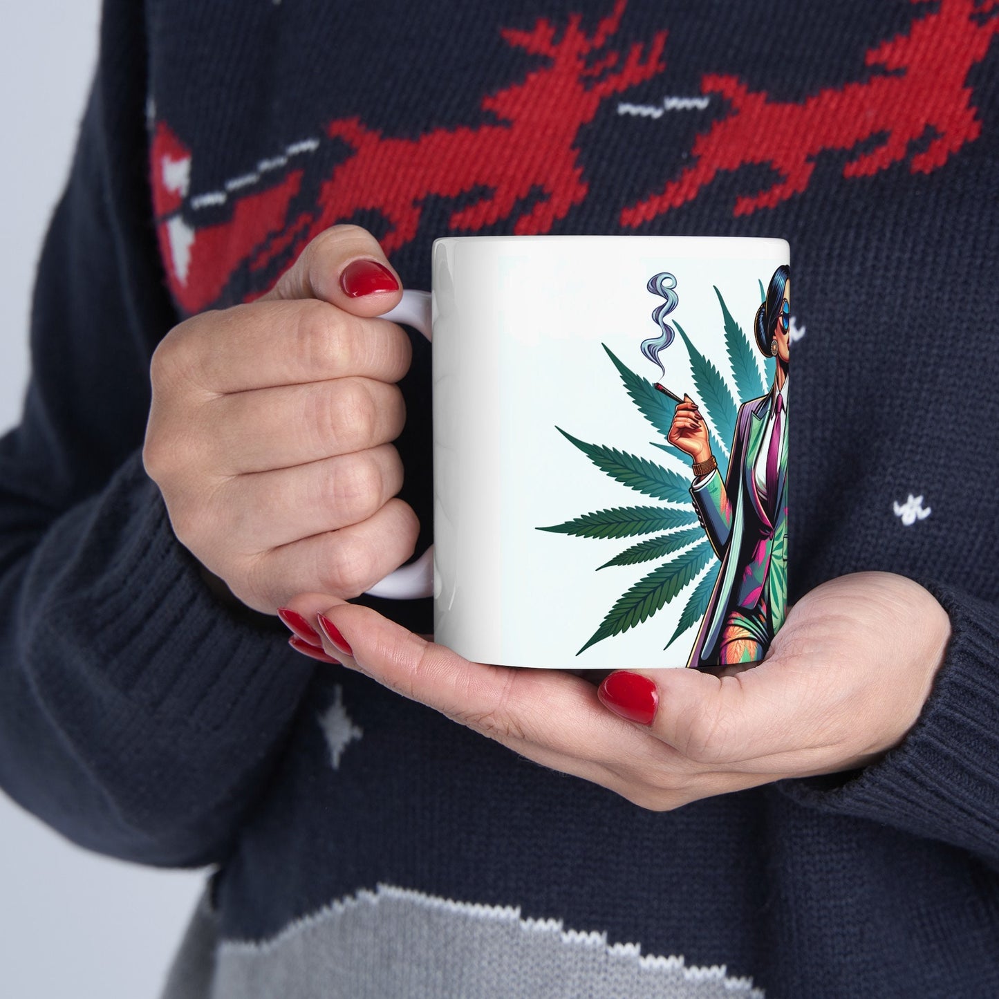 BOSS LADY Mug - Weed Coffee Mug (11oz)