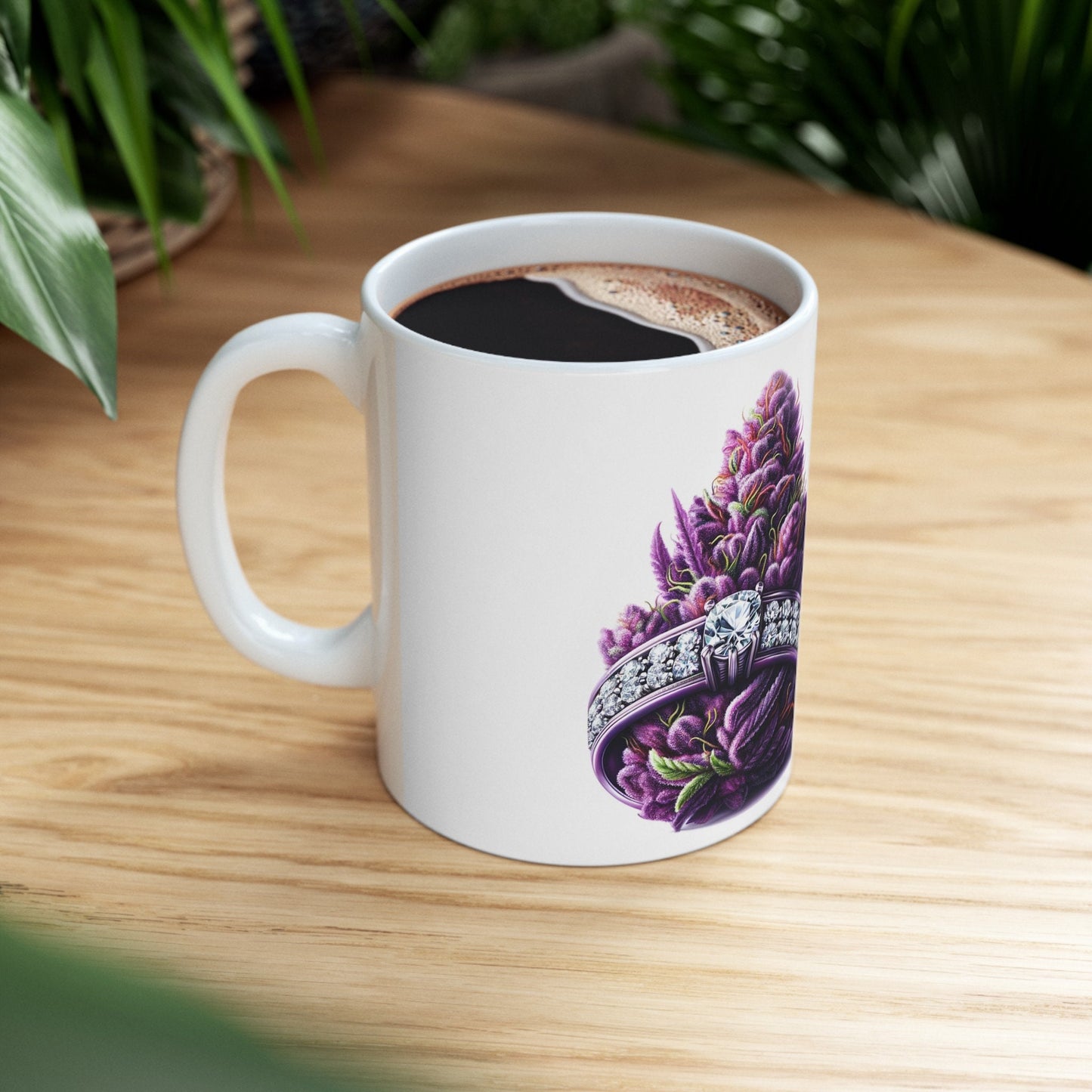WEED WEDDING RINGS - Weed Coffee Mug (11oz)