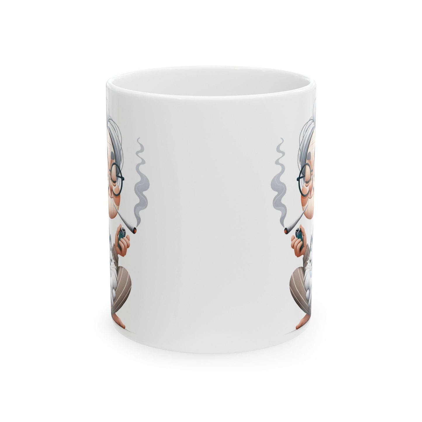 STONER GRANNY - Weed Coffee Mug (11oz)