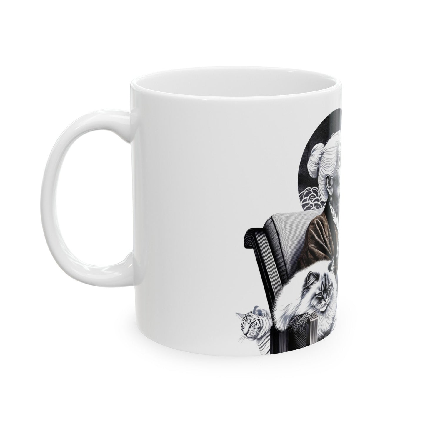 STONER CAT LADY - Weed Coffee Mug (11oz)