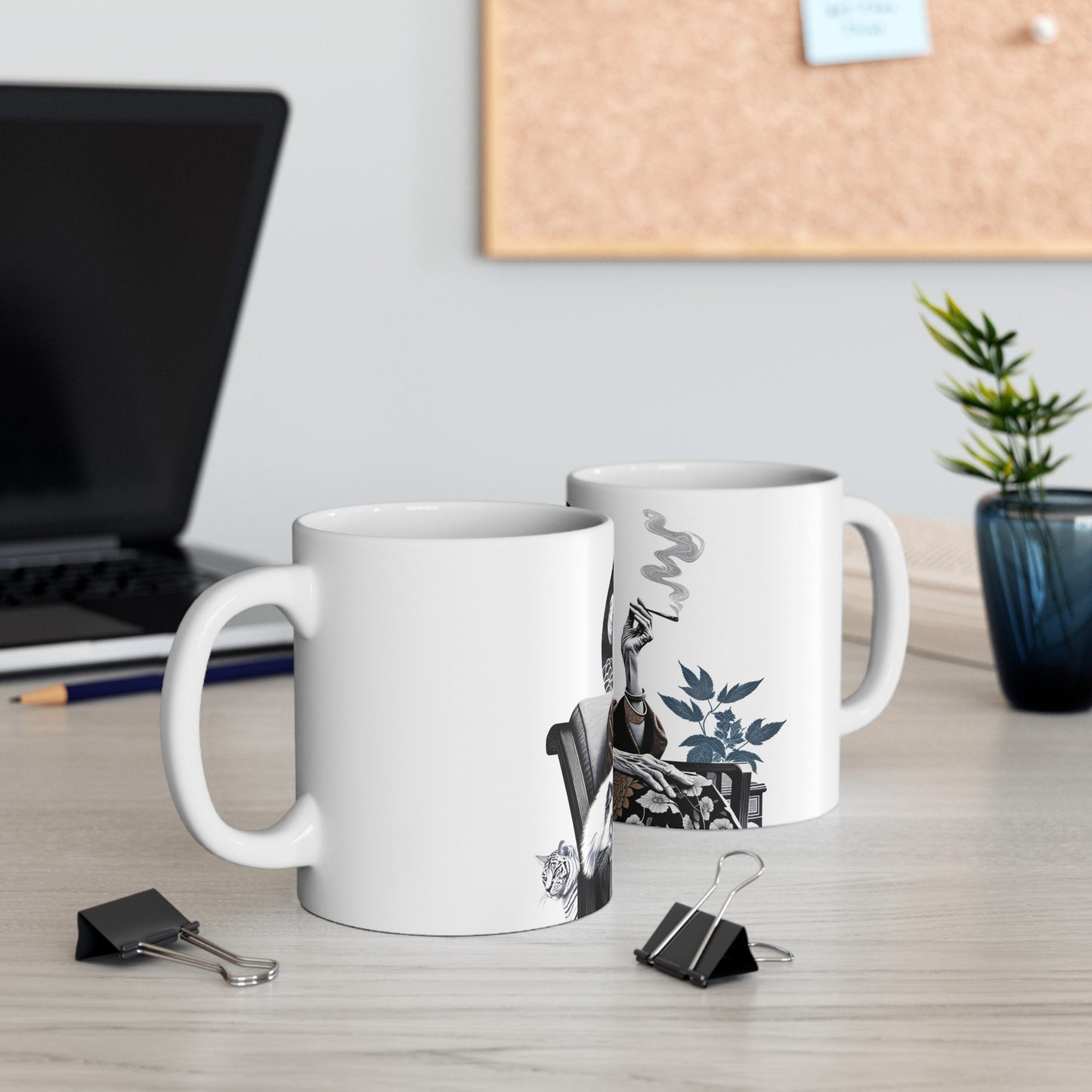 STONER CAT LADY - Weed Coffee Mug (11oz)