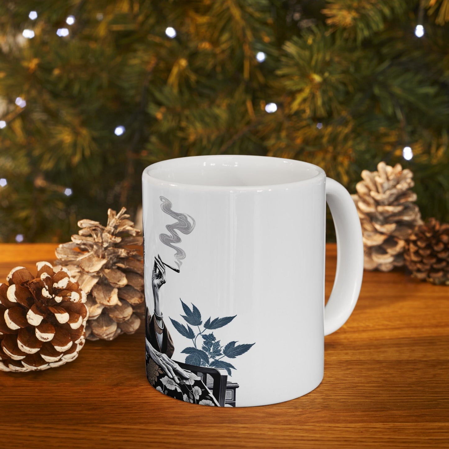 STONER CAT LADY - Weed Coffee Mug (11oz)