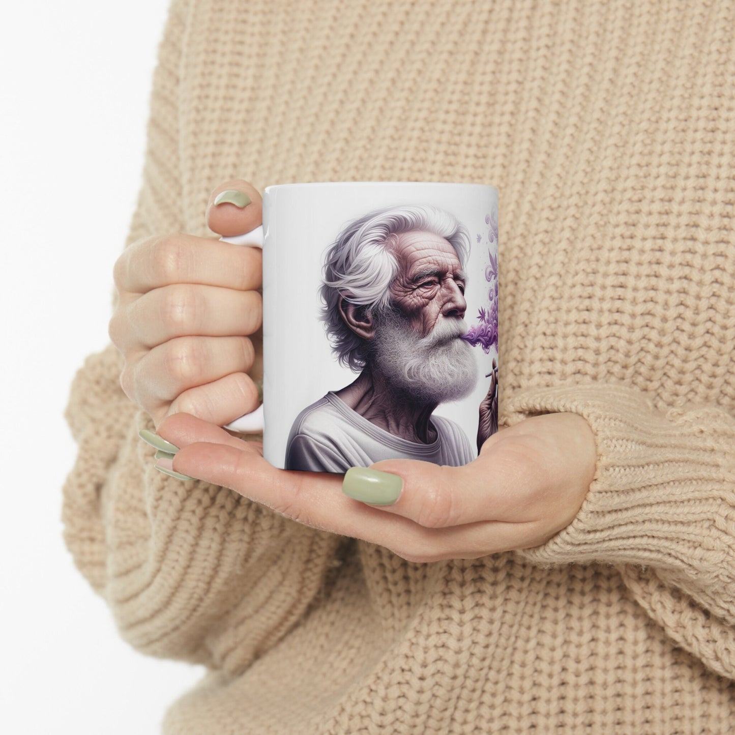 OLD STONER MUG - Weed Coffee Mug (11oz)