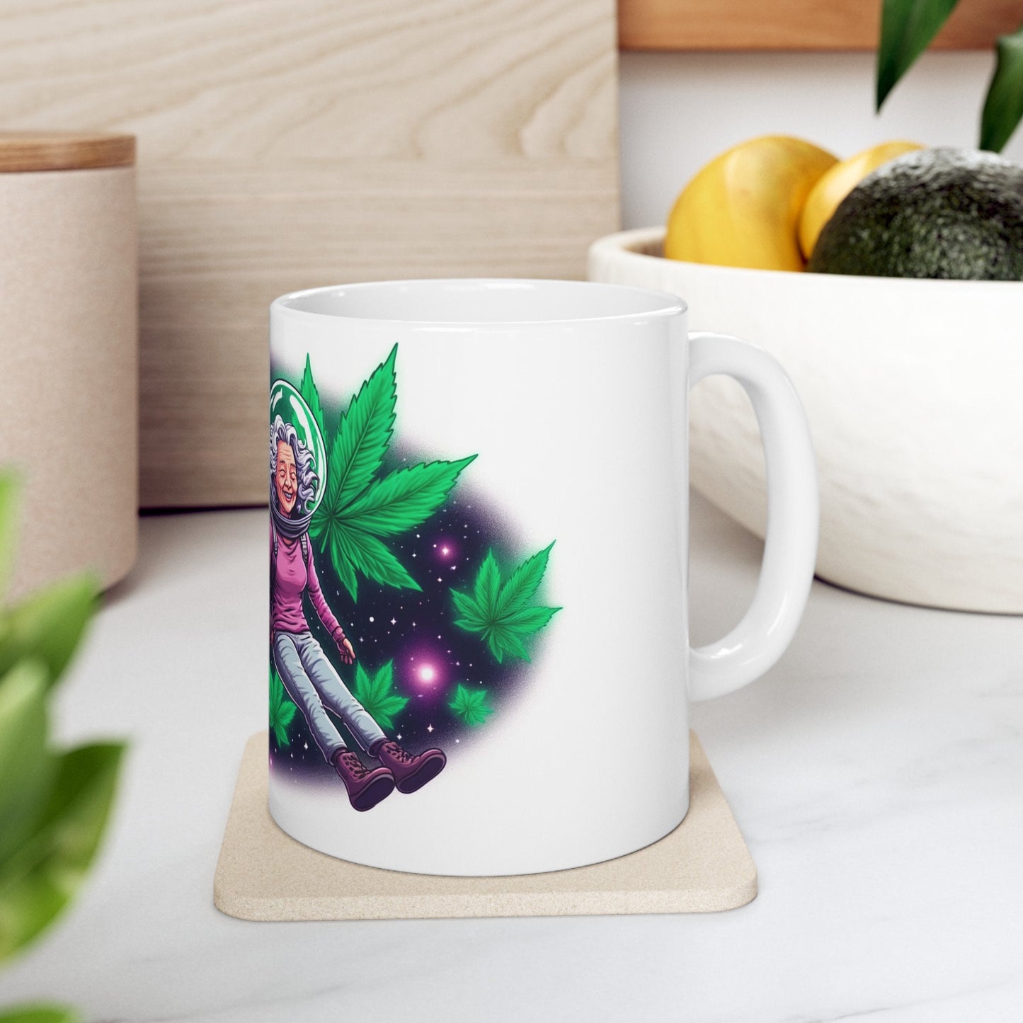OLD STONER COUPLE - Cannabis Coffee Mug (11oz)