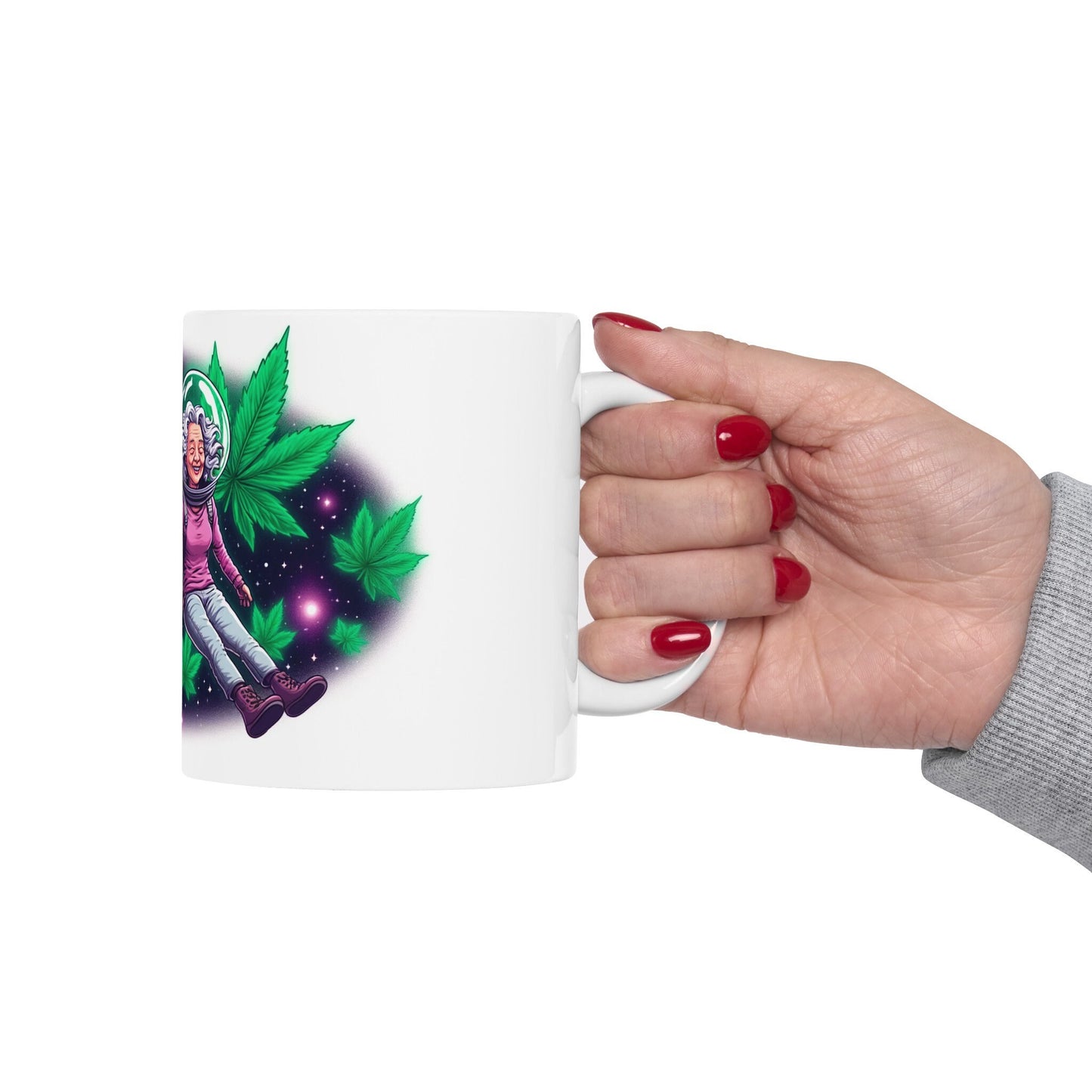 OLD STONER COUPLE - Cannabis Coffee Mug (11oz)