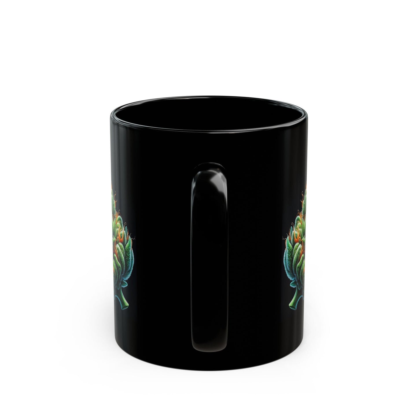 WEED NUG MUG - Weed Coffee Mug (11oz) BLACK