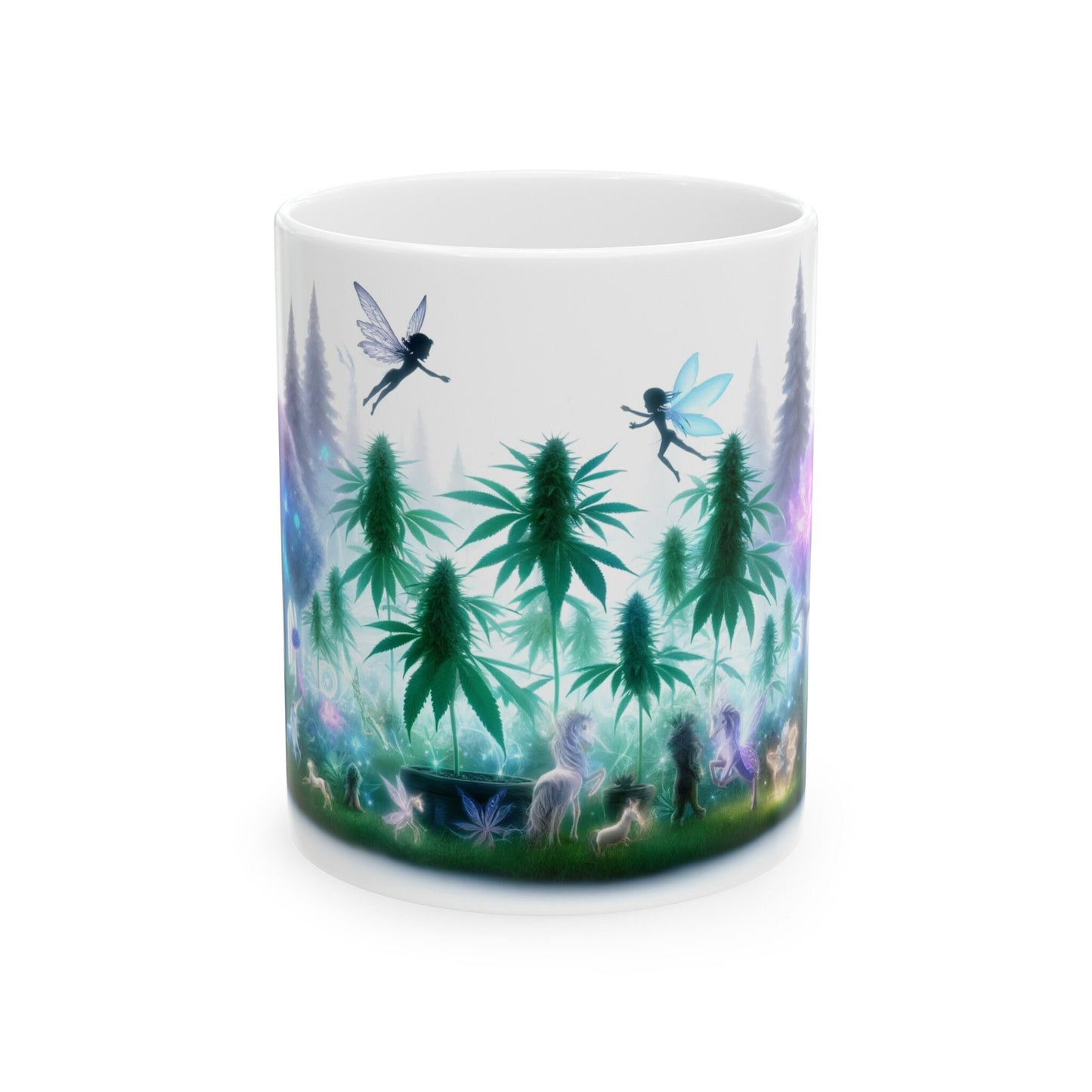 MAGIC WEED SCENE - Coffee Weed Mug (11oz)