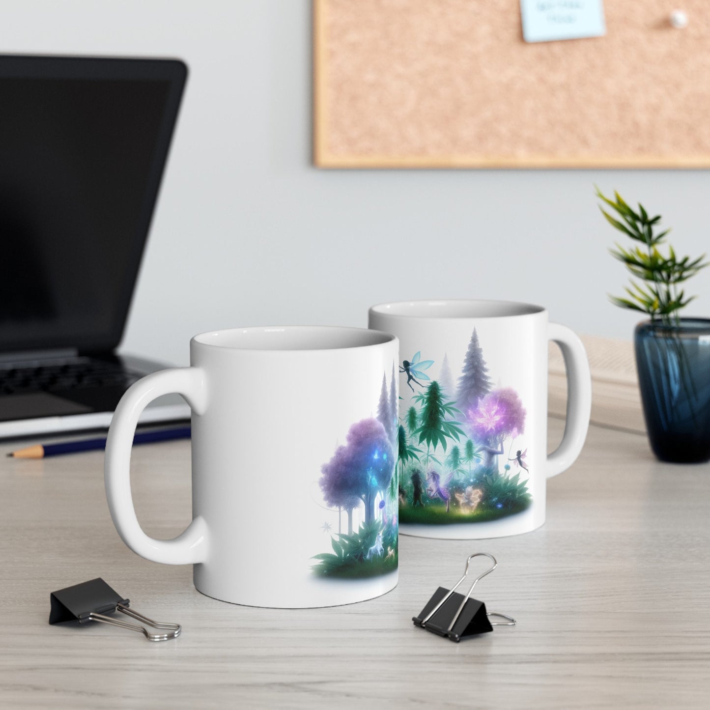 MAGIC WEED SCENE - Coffee Weed Mug (11oz)