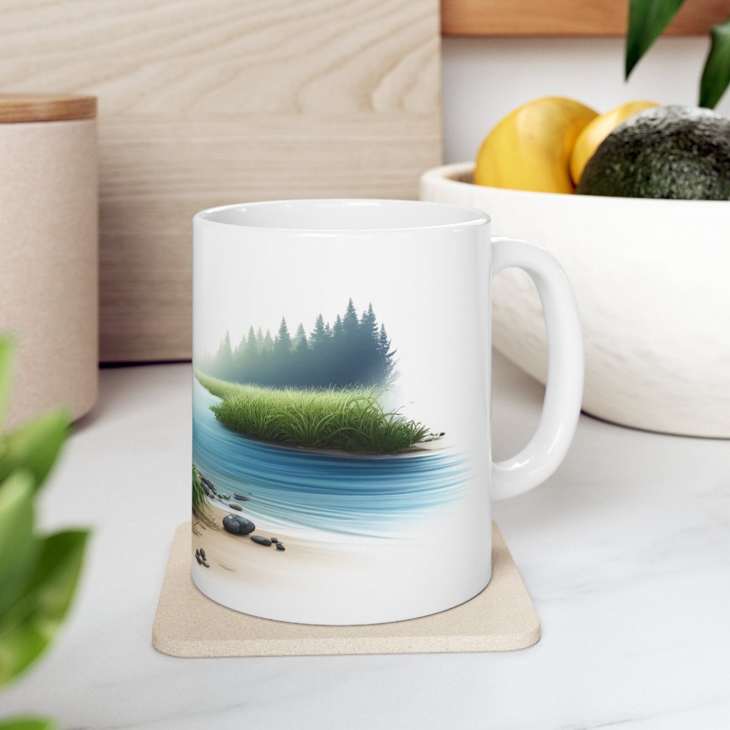 420 WEED RIVER - Coffee Weed Mug (11oz)