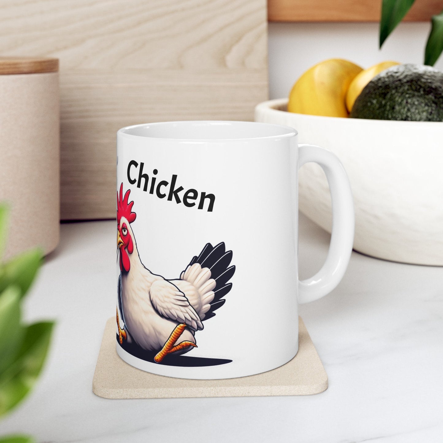 FRIED CHICKEN Mug - Weed Coffee Mug (11oz) - Funny