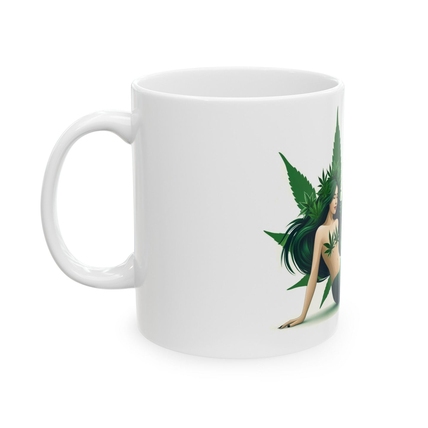 SIMPLE MERMAID Mug - Weed Coffee Mug (11oz)
