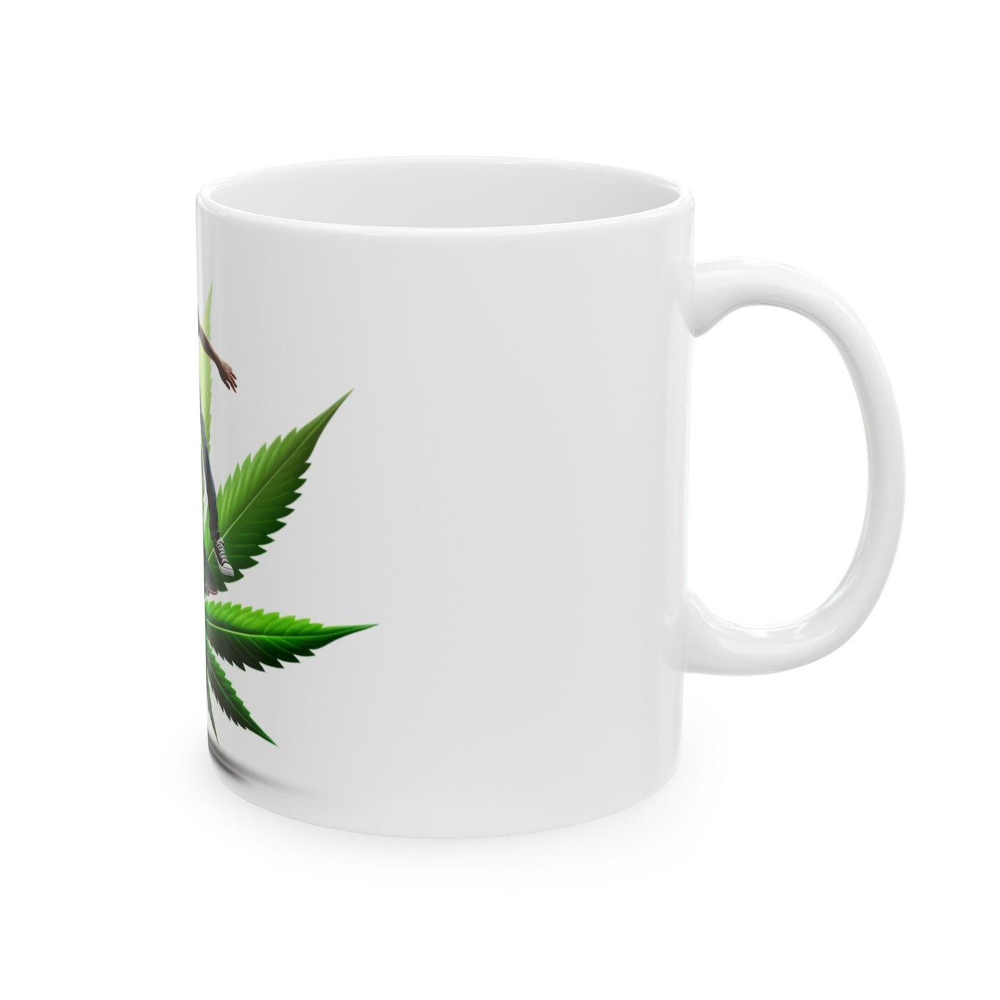 SKATER WEED Mug - Weed Coffee Mug (11oz)