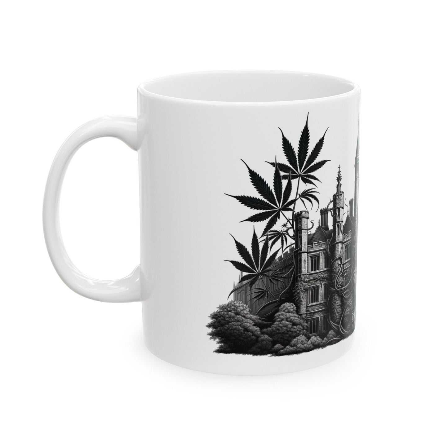 GOTH CASTLE Mug - Weed Coffee Mug (11oz)