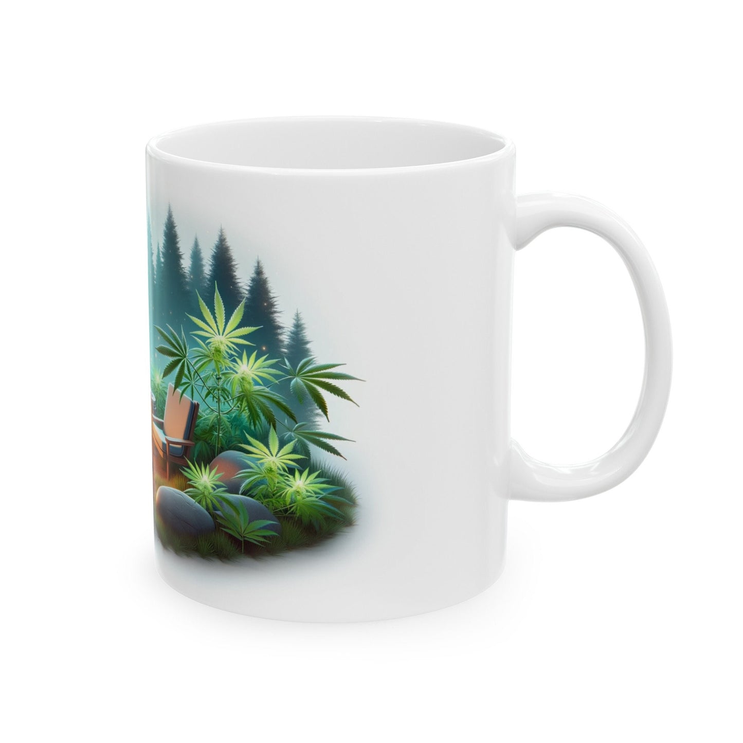 WEED CAMPFIRE Mug - Weed Coffee Mug (11oz)