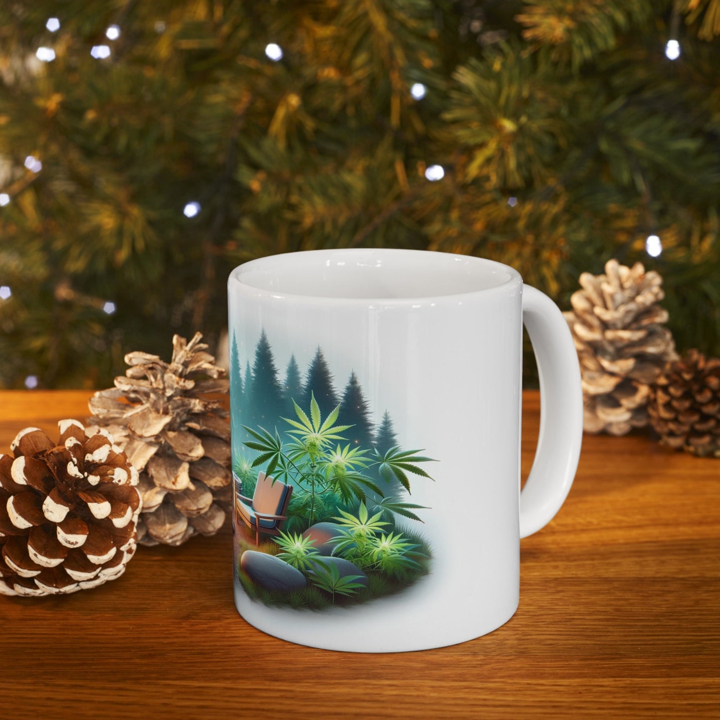 WEED CAMPFIRE Mug - Weed Coffee Mug (11oz)