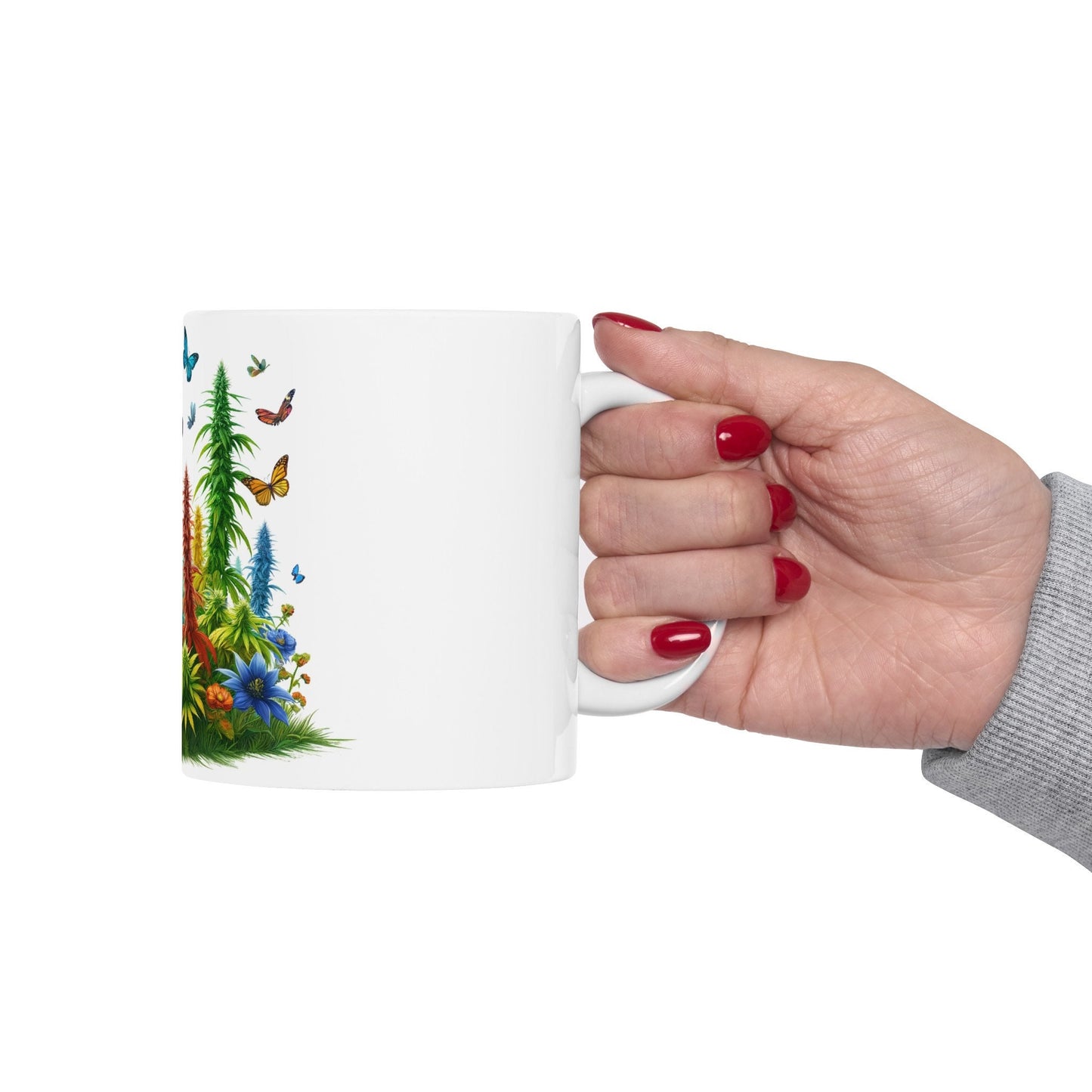 PEACEFUL WEED Mug - Weed Coffee Mug (11oz)