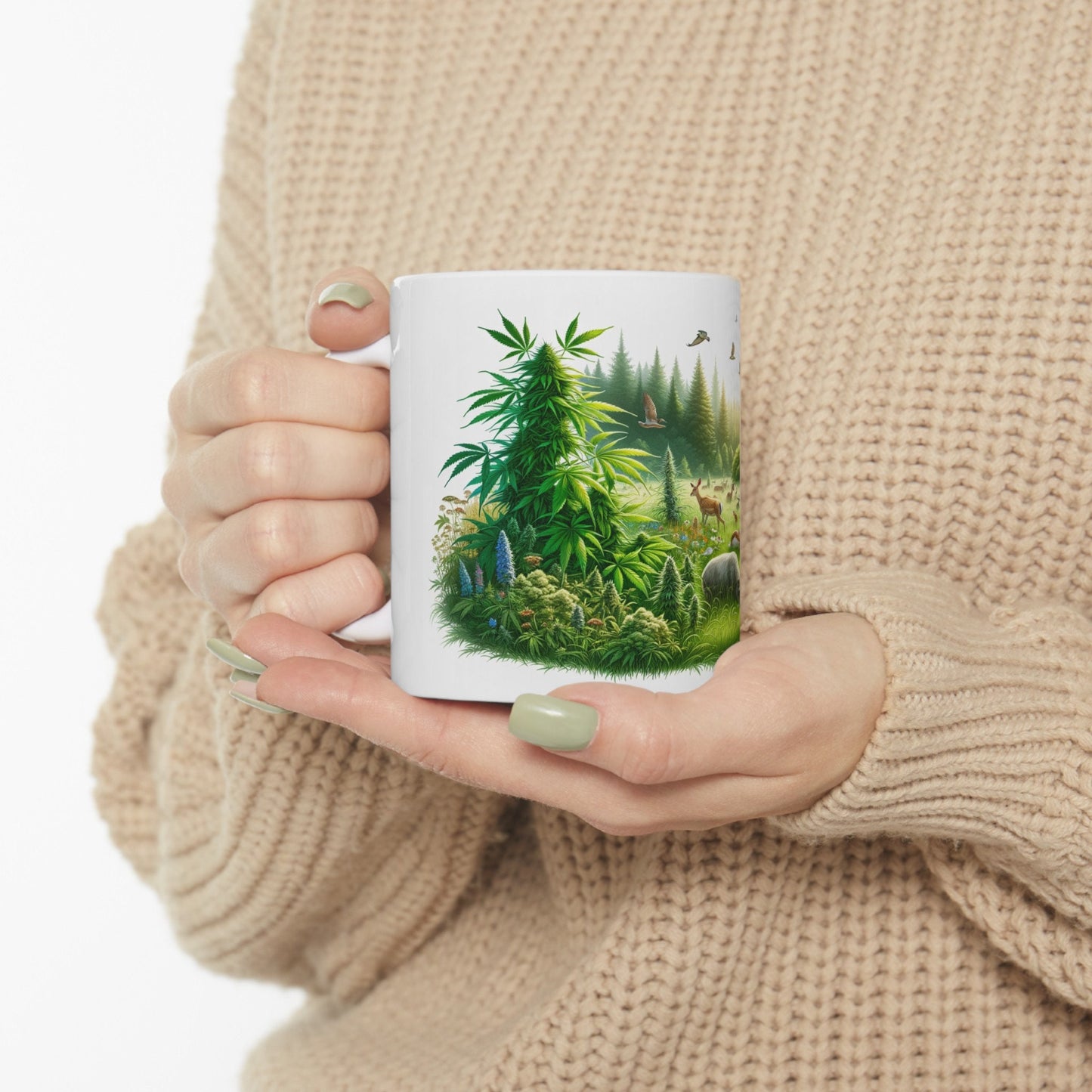 NATURE WEED Mug - Weed Coffee Mug (11oz)