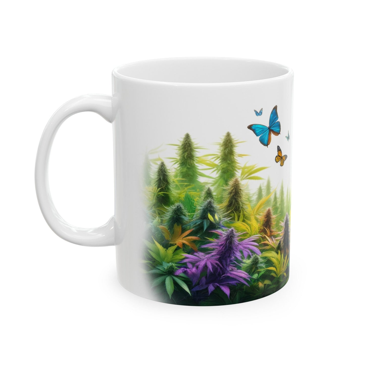PEACEFUL WEED Mug - Weed Coffee Mug (11oz)