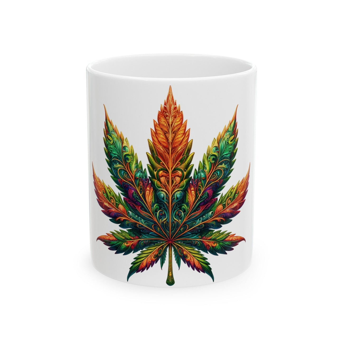 WEED LEAF MUG - Coffee Weed Mug (11oz)