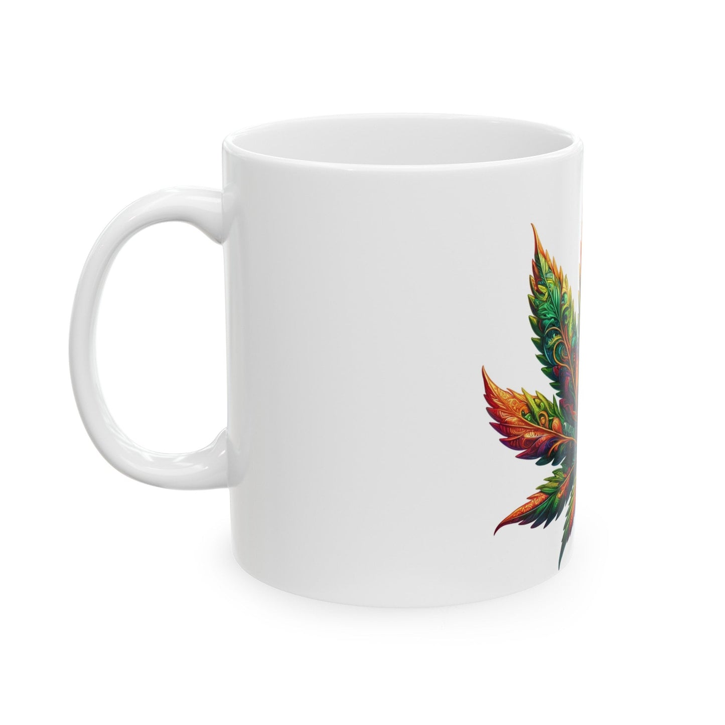 WEED LEAF MUG - Coffee Weed Mug (11oz)