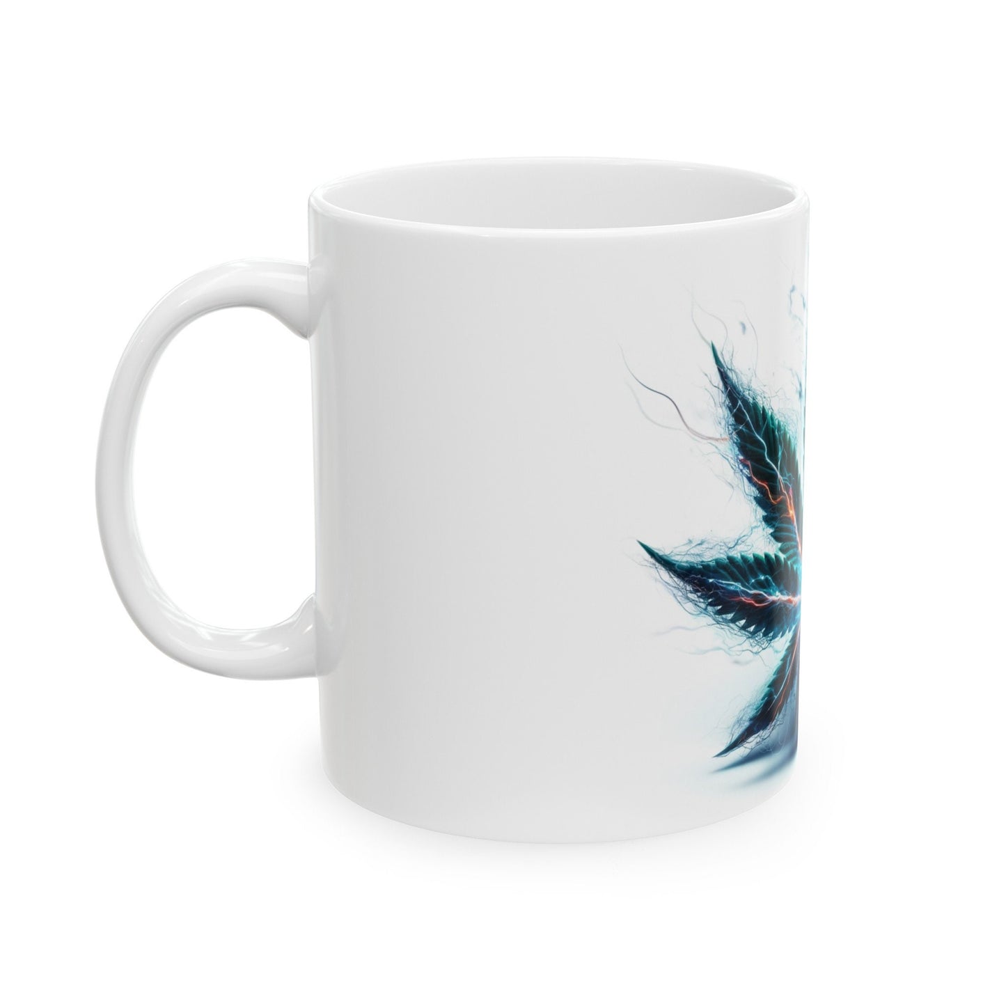 420 WEED LEAF - Coffee Weed Mug (11oz)