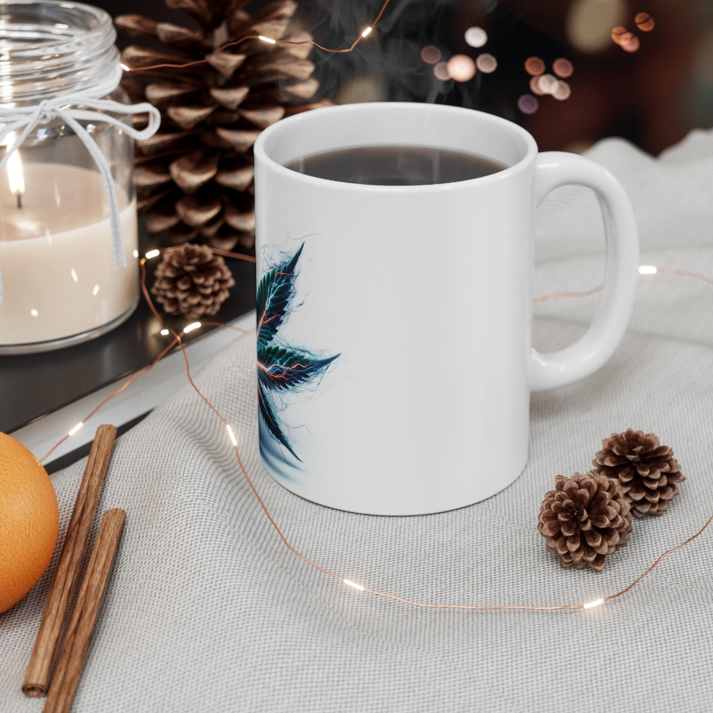 420 WEED LEAF - Coffee Weed Mug (11oz)
