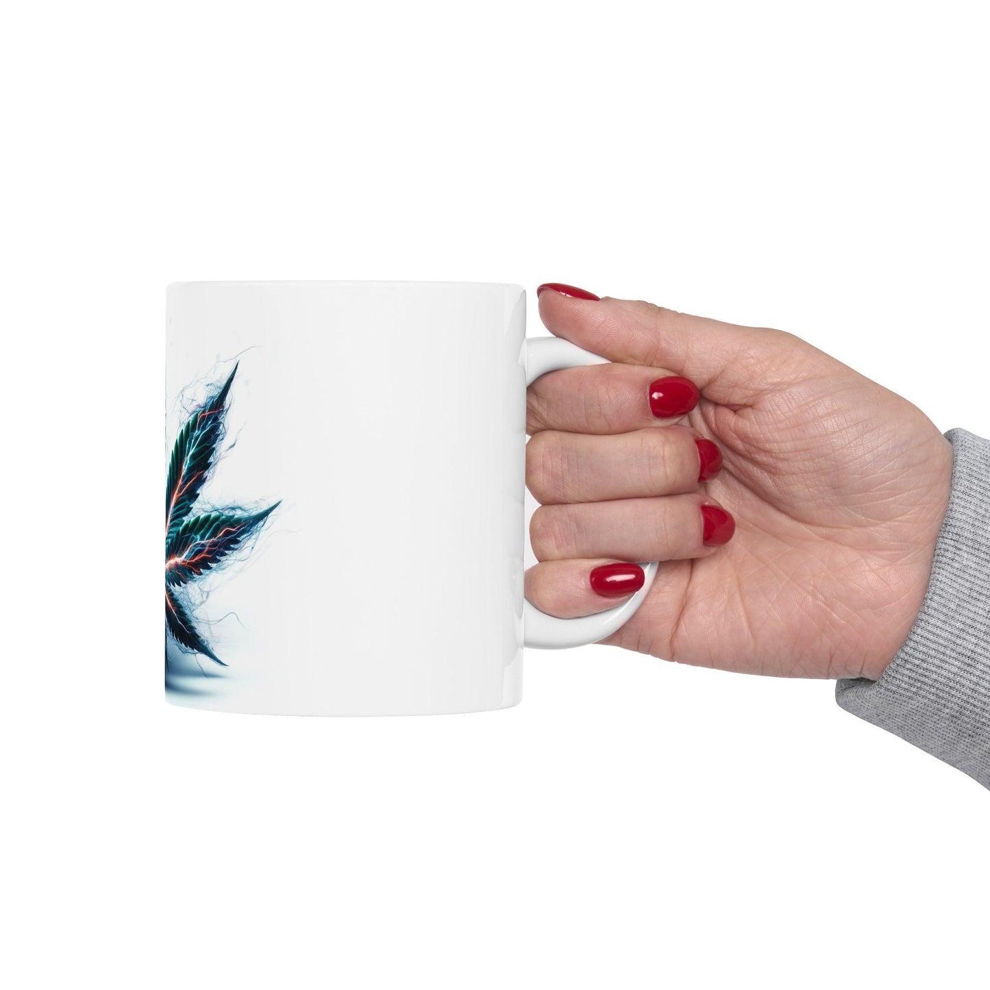 420 WEED LEAF - Coffee Weed Mug (11oz)