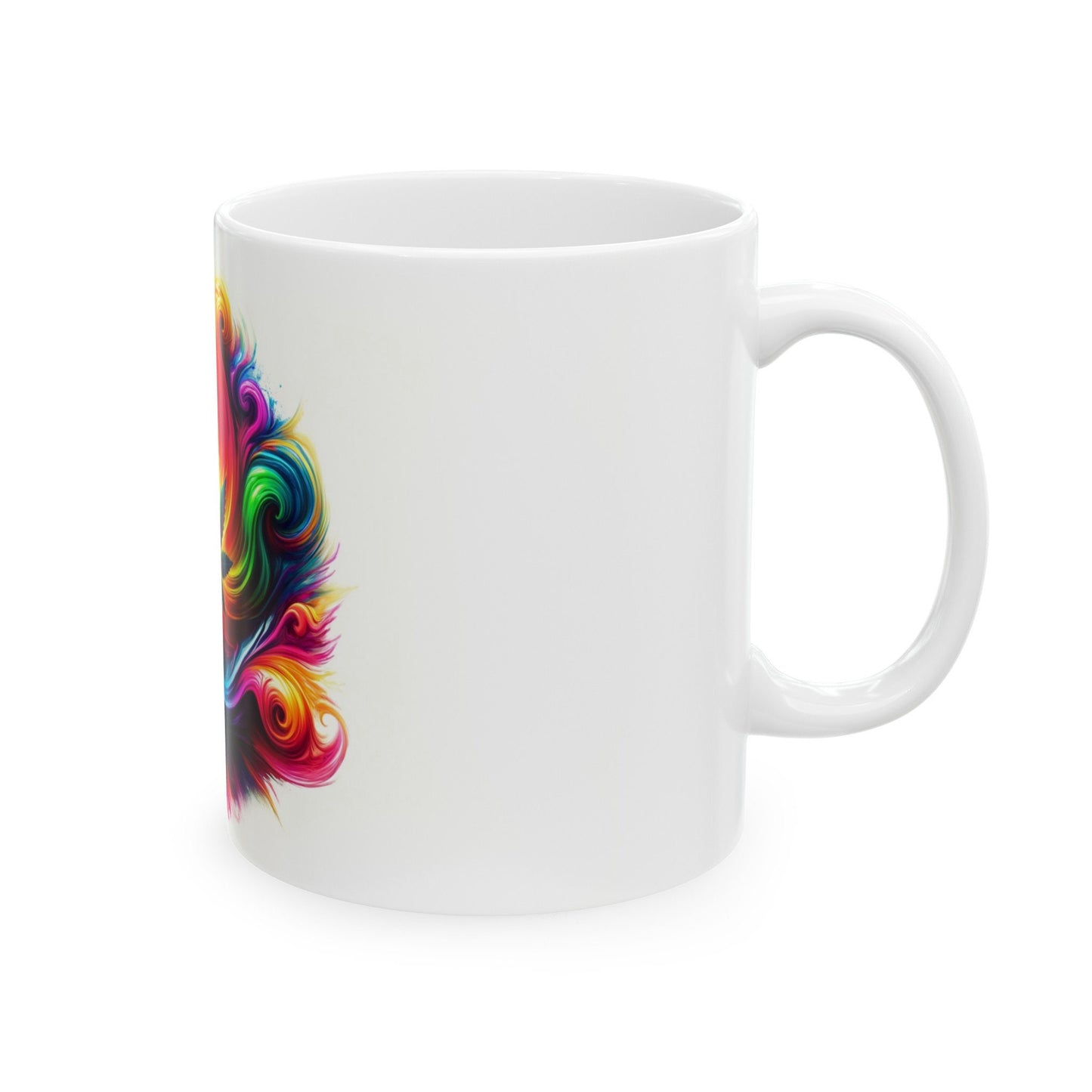 420 WEED LEAF ART - Coffee Weed Mug (11oz)