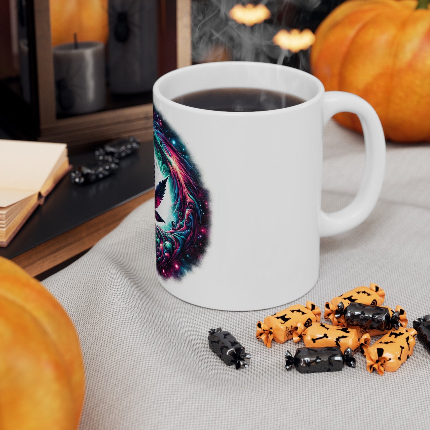 420 GALAXY ART MUG - WEED Coffee Mugs (11oz)
