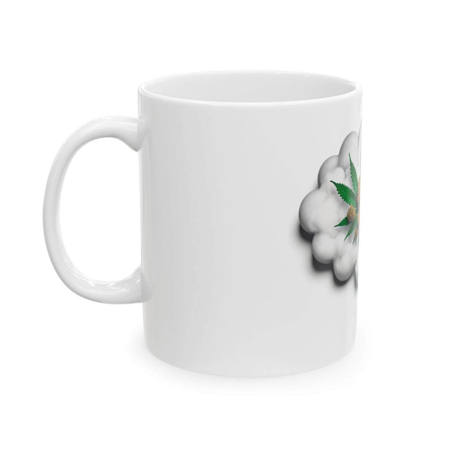 THINKING WEED LEAF - Coffee Weed Mug (11oz)