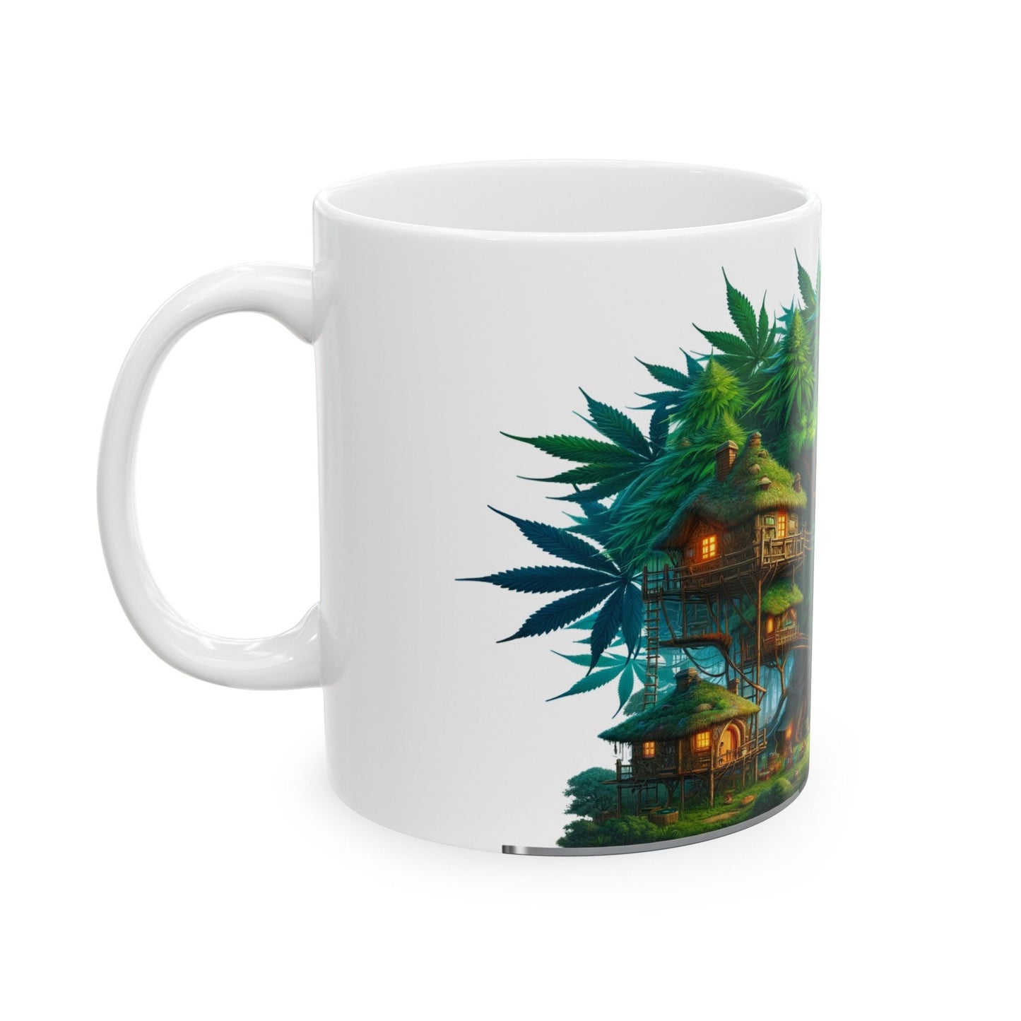 WEED VILLAGE MUG - Coffee Weed Mug (11oz)