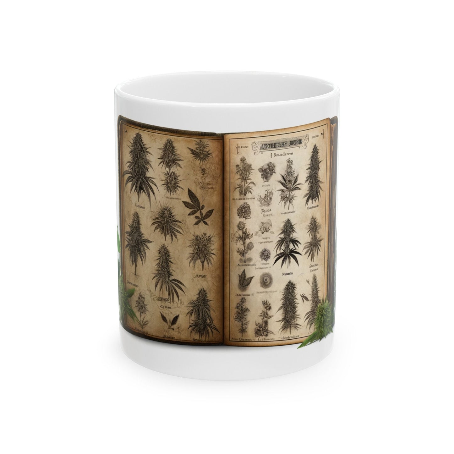 WEED JOURNAL MUG - Coffee Weed Mug (11oz)