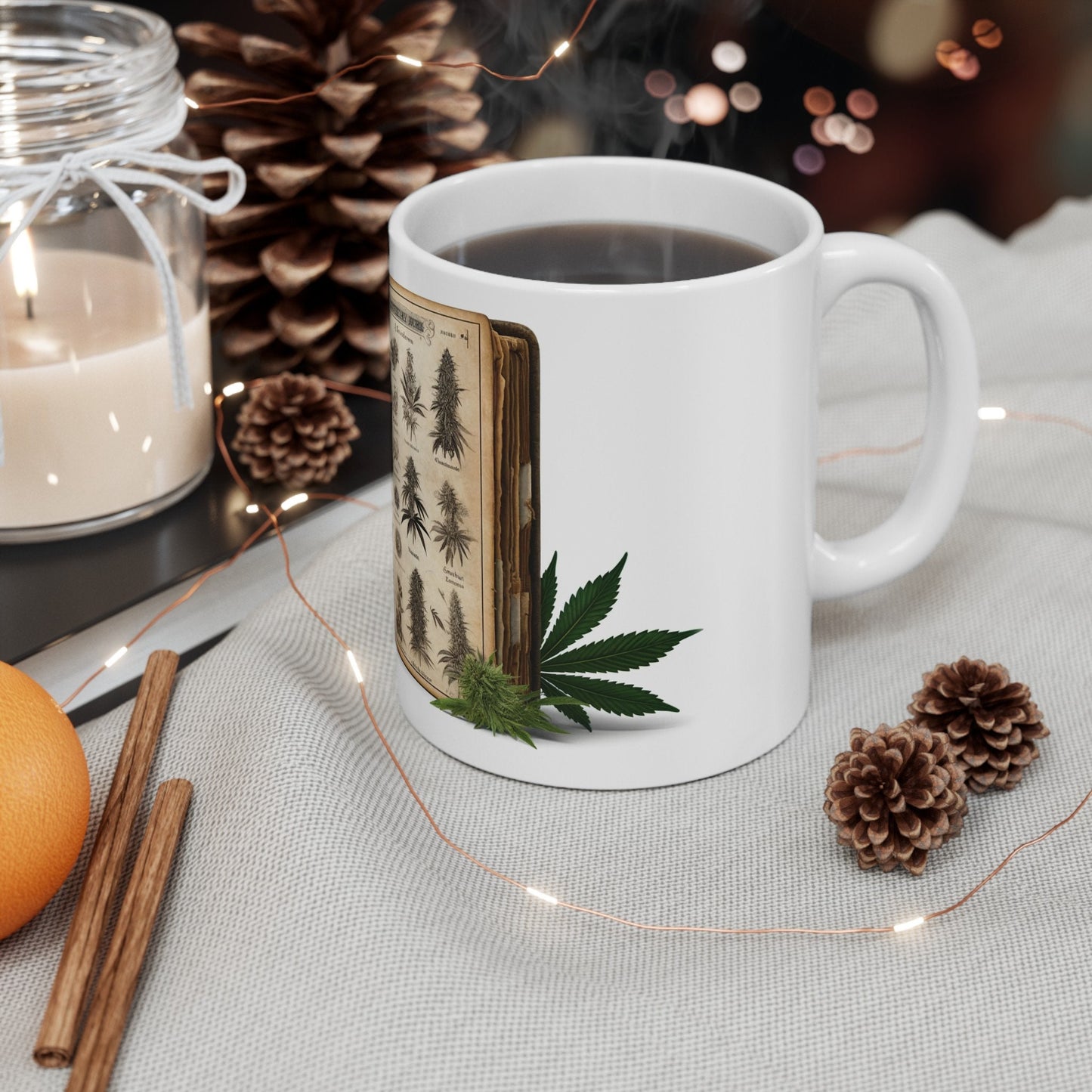 WEED JOURNAL MUG - Coffee Weed Mug (11oz)