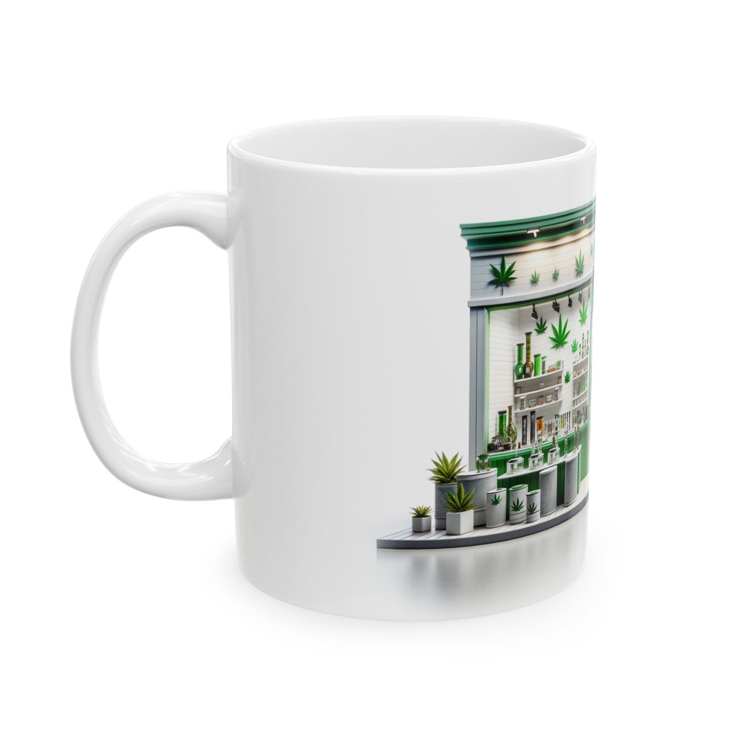 WEED DISPENSARY - Coffee Weed Mug (11oz)