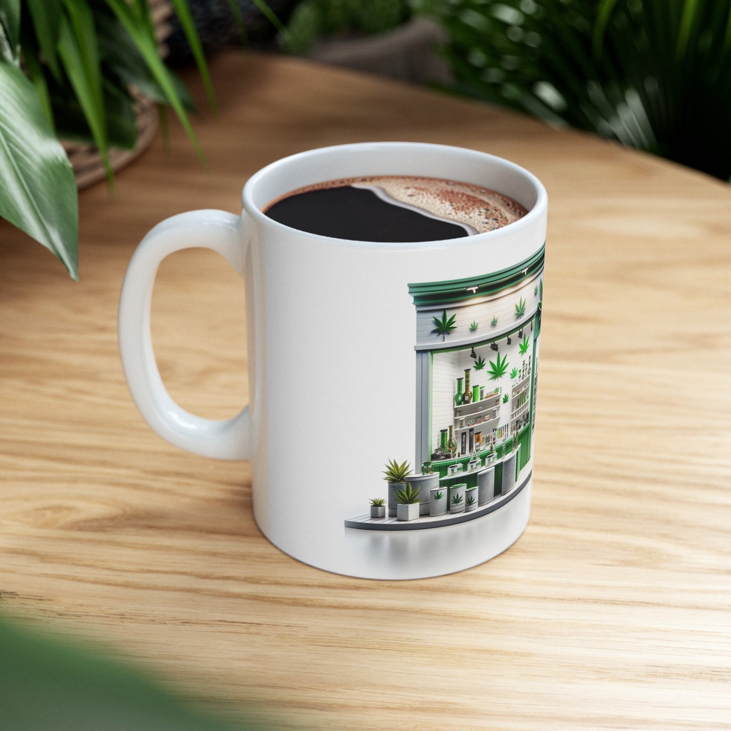 WEED DISPENSARY - Coffee Weed Mug (11oz)
