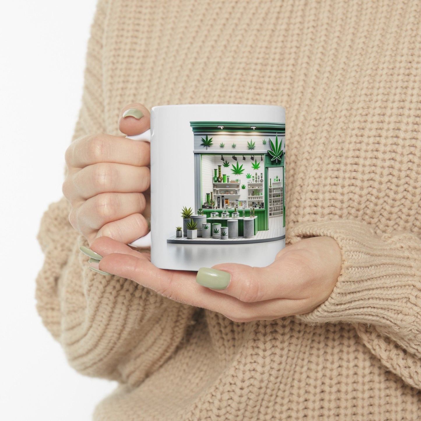 WEED DISPENSARY - Coffee Weed Mug (11oz)