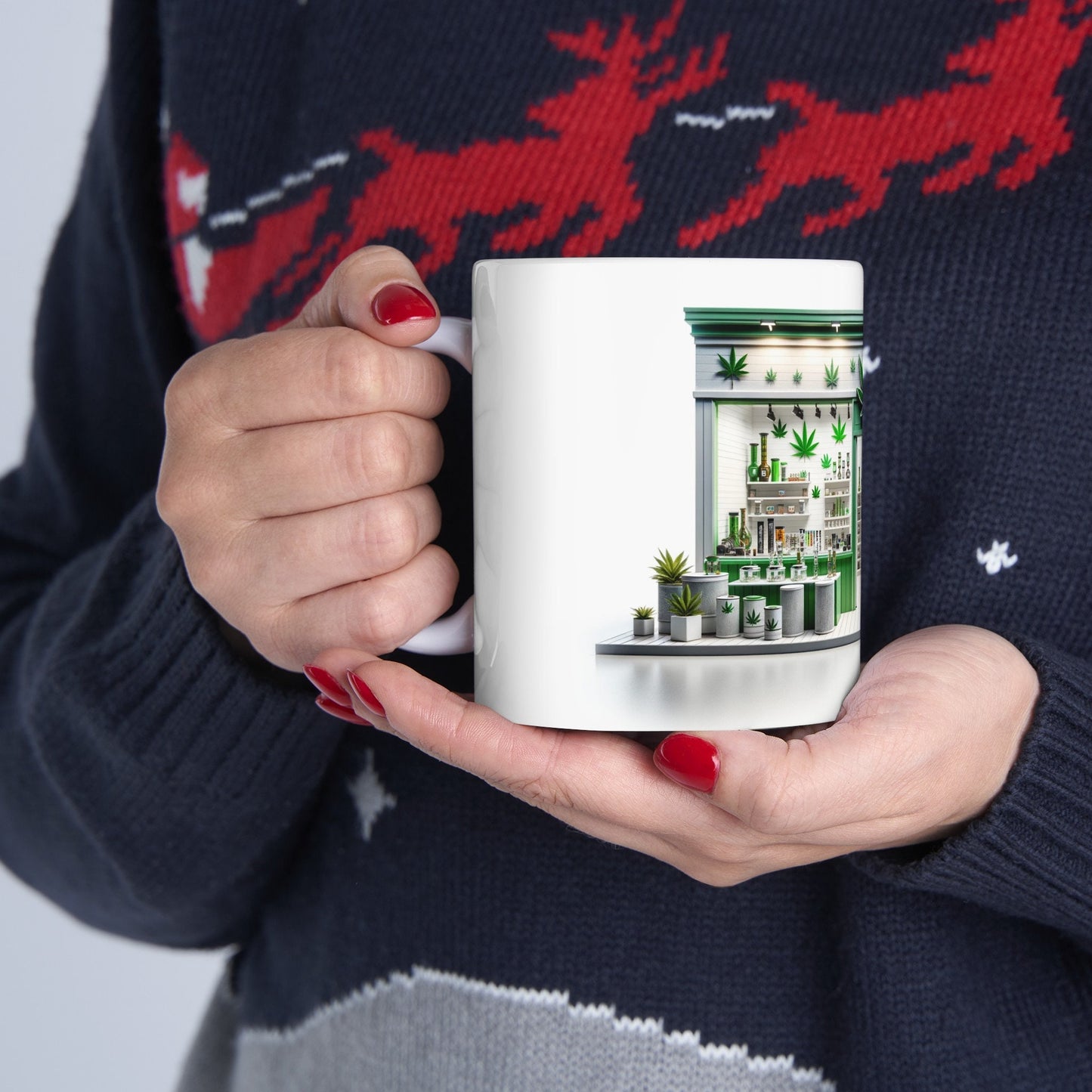 WEED DISPENSARY - Coffee Weed Mug (11oz)