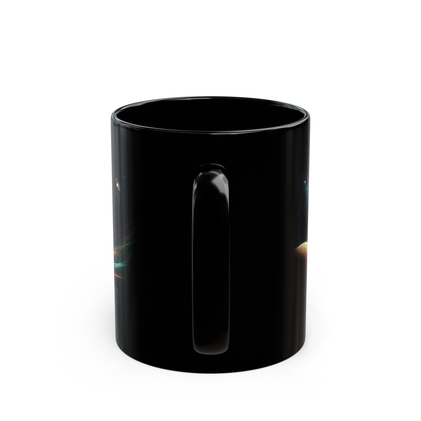COSMIC WEED MUG - Weed Coffee Mug (11oz) BLACK