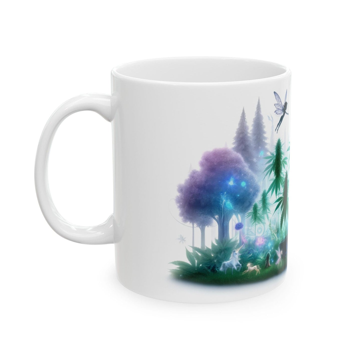 MAGIC WEED SCENE - Coffee Weed Mug (11oz)