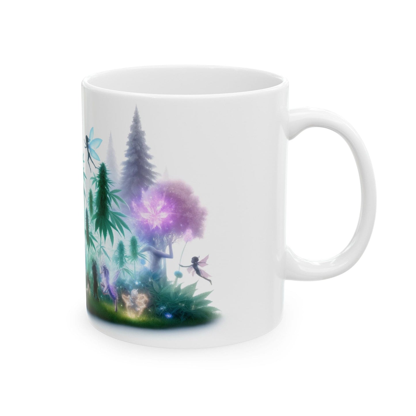 MAGIC WEED SCENE - Coffee Weed Mug (11oz)