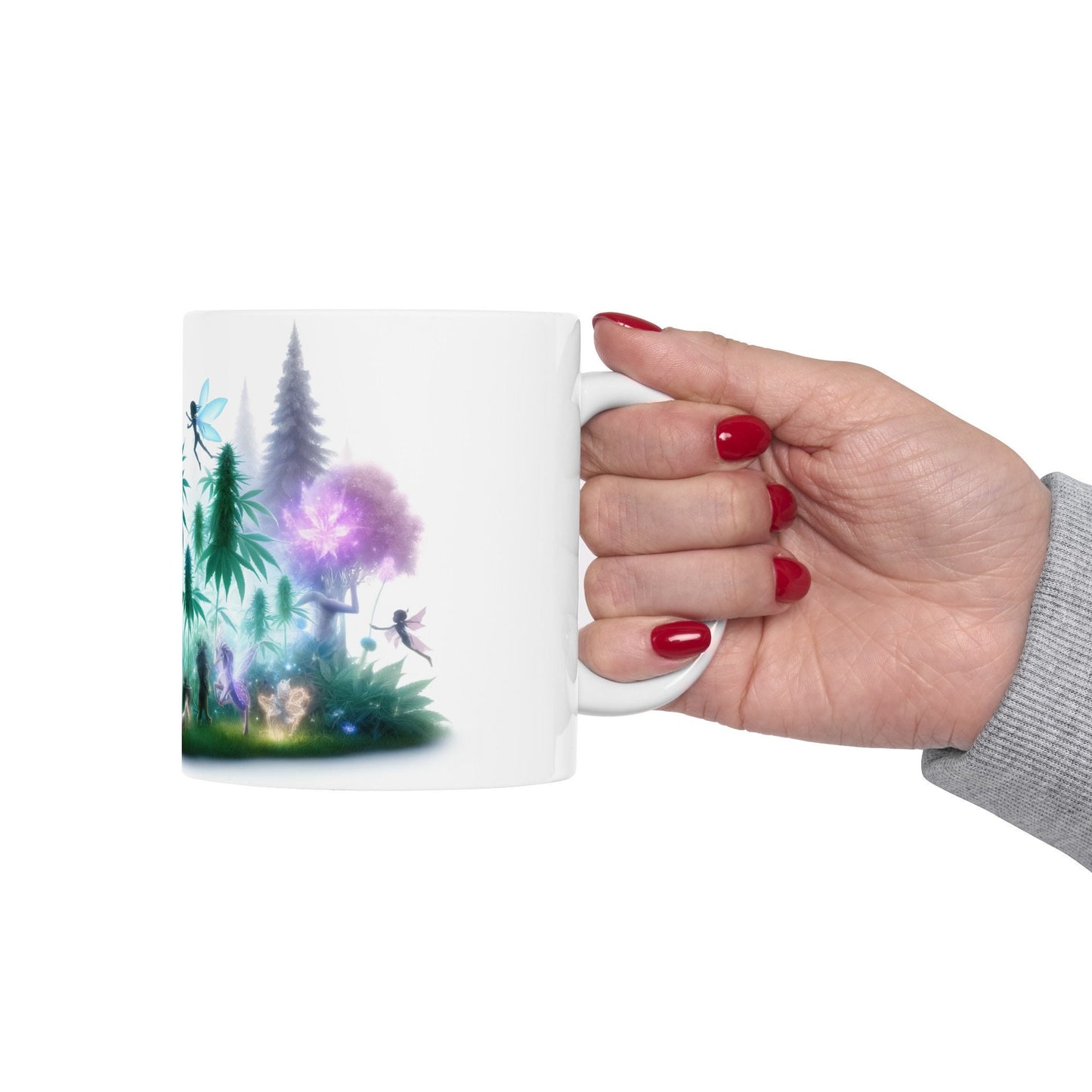 MAGIC WEED SCENE - Coffee Weed Mug (11oz)