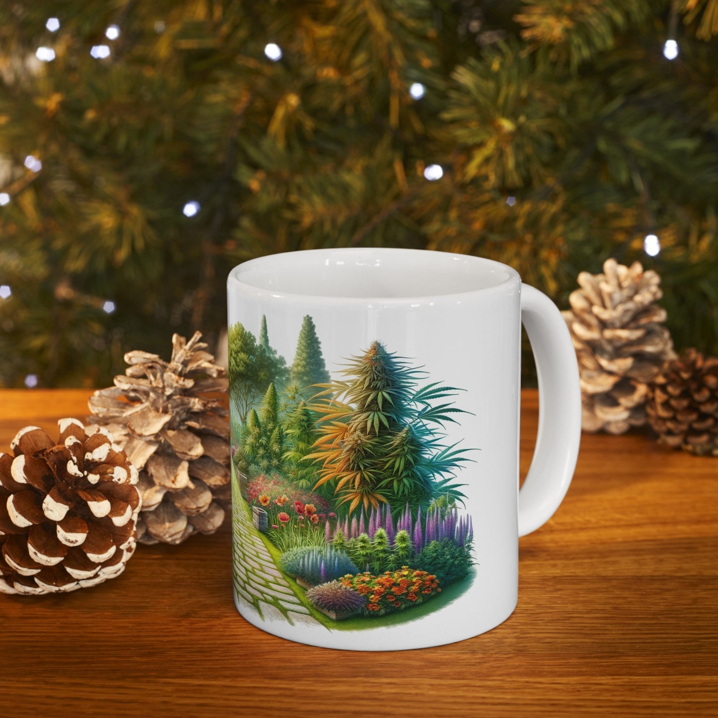 420 WEED GARDEN - Coffee Weed Mug (11oz)