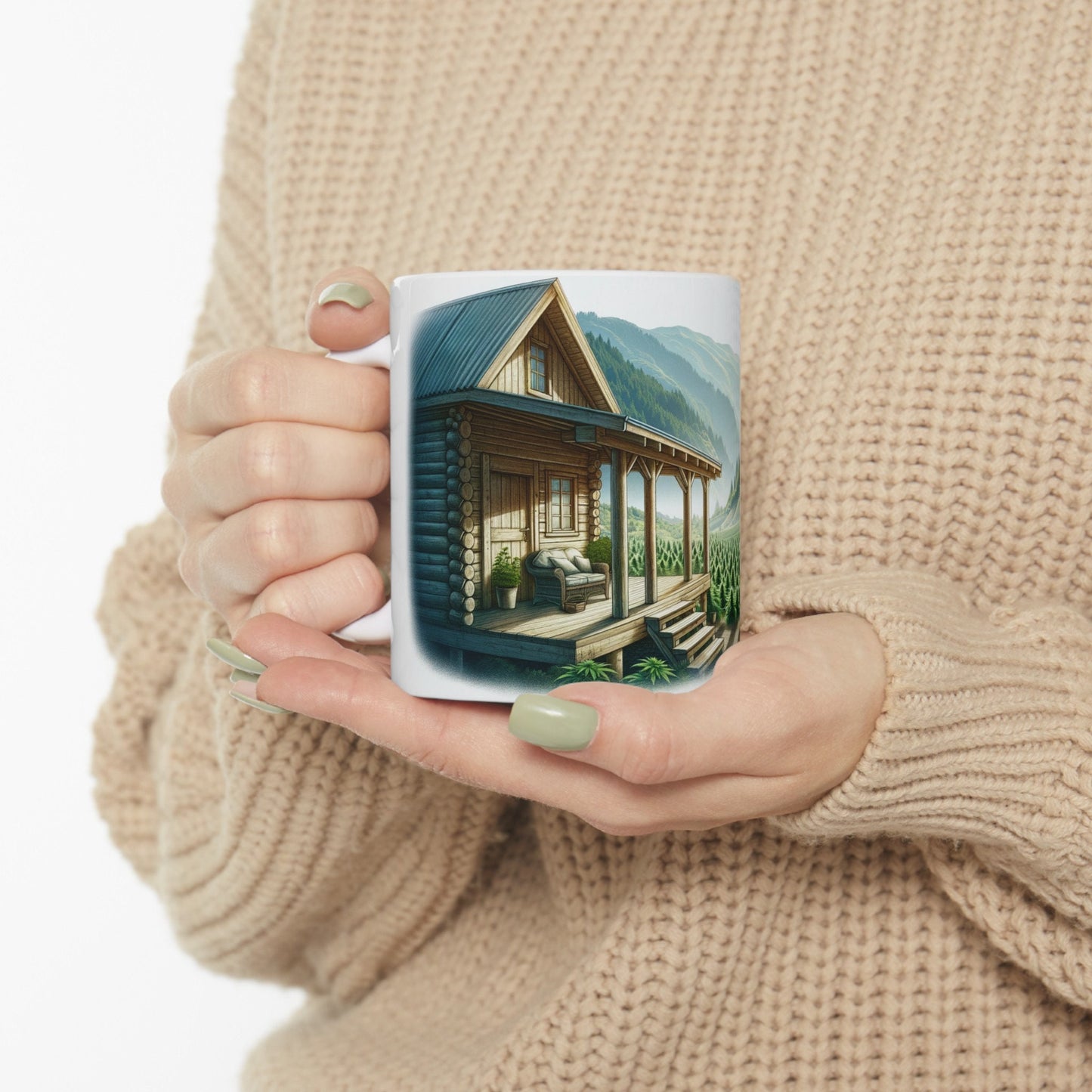 CABIN & WEED FIELD - Coffee Weed Mug (11oz)