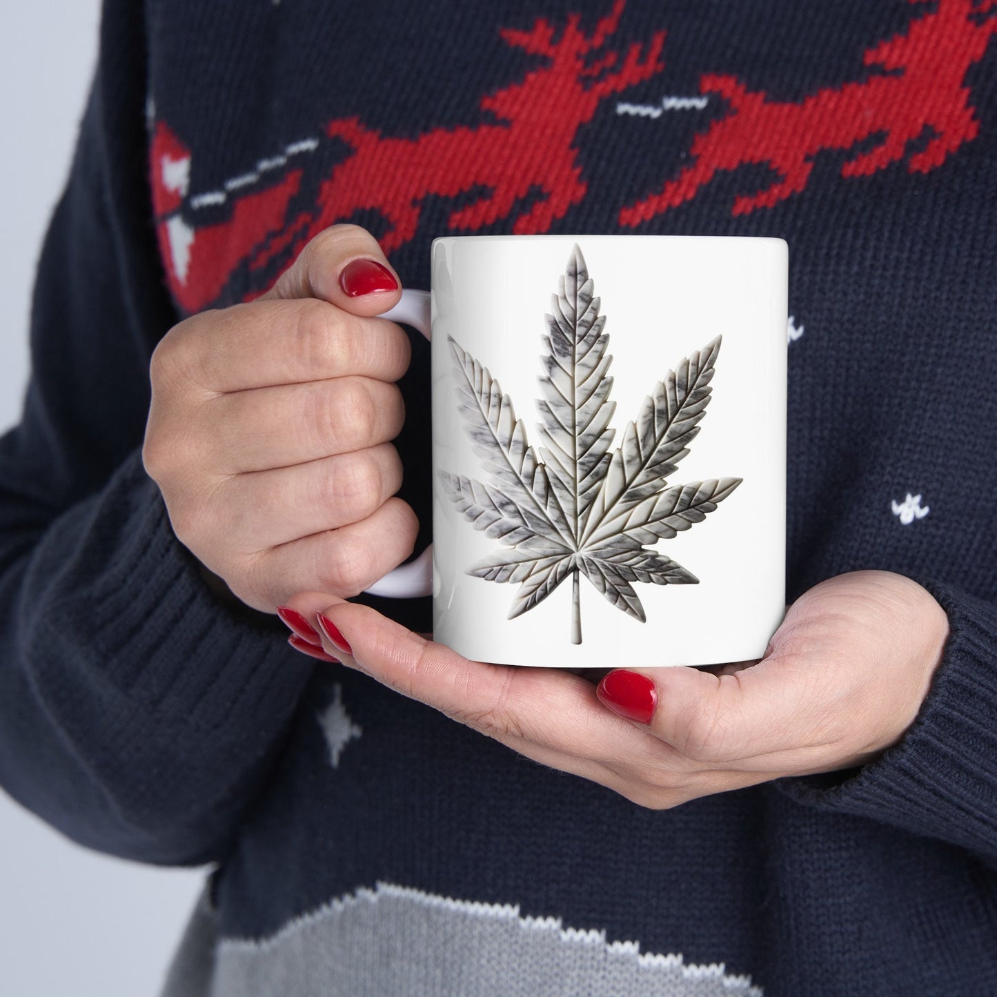 MARLE WEED LEAF - Coffee Weed Mug (11oz)