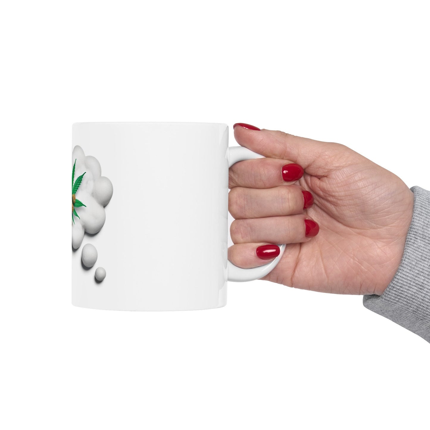 THINKING WEED LEAF - Coffee Weed Mug (11oz)